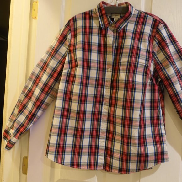 J CREW FITTED WOMEN'S SHIRT - Picture 2 of 5